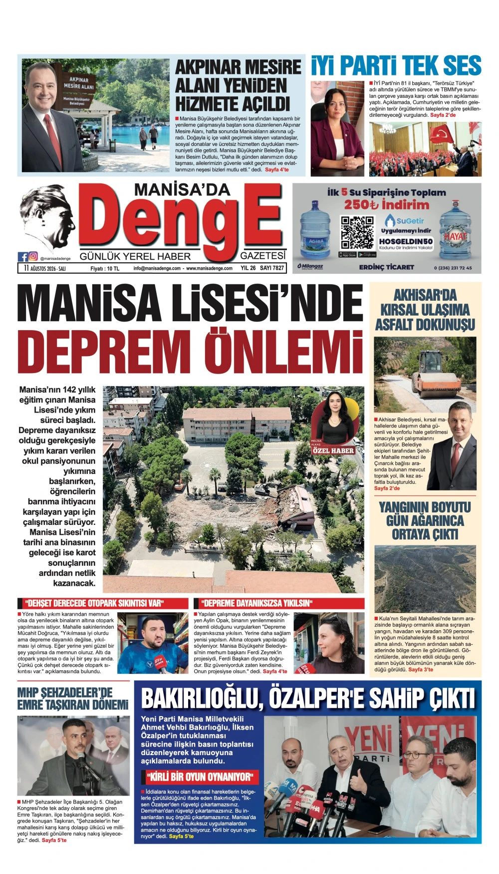 11 AĞUSTOS 2026