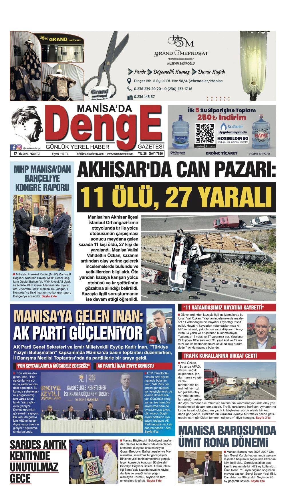 12 EKİM 2026