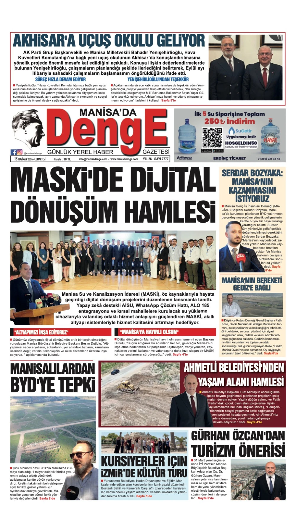 13 HAZİRAN 2026