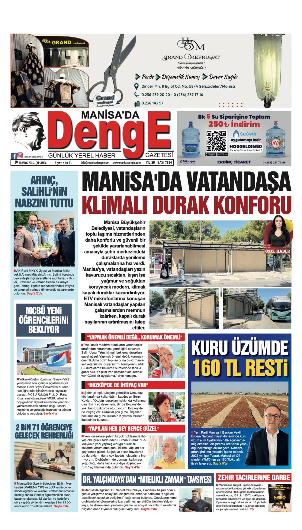 19 AĞUSTOS 2026