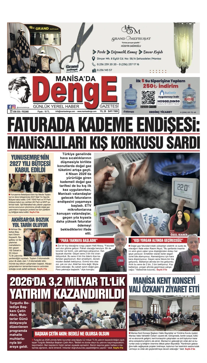 22 EKİM 2026