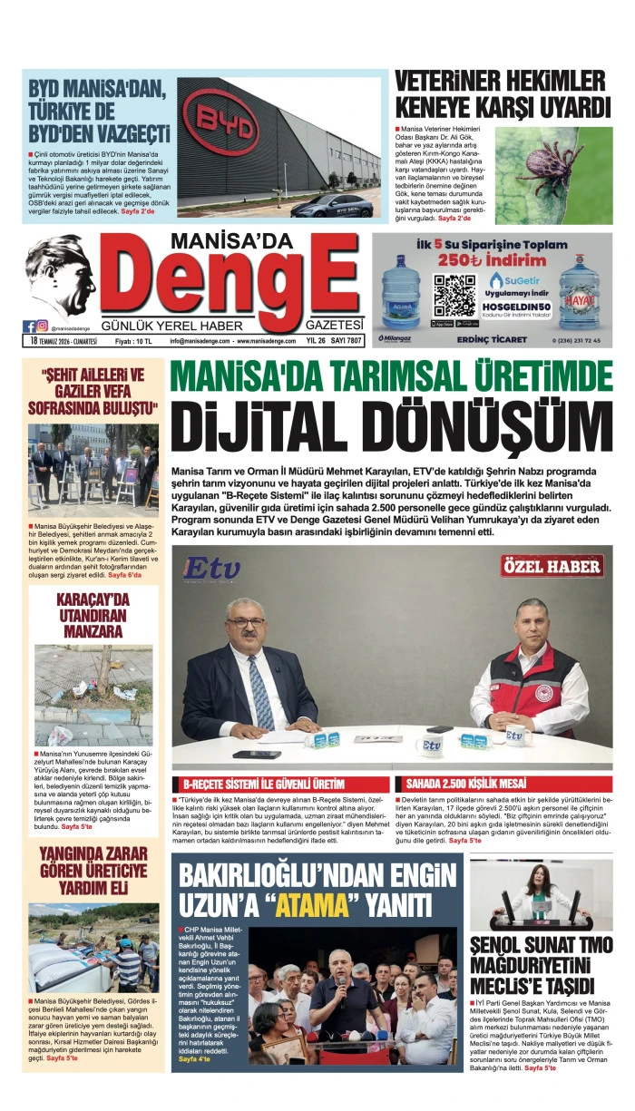 18 TEMMUZ 2026