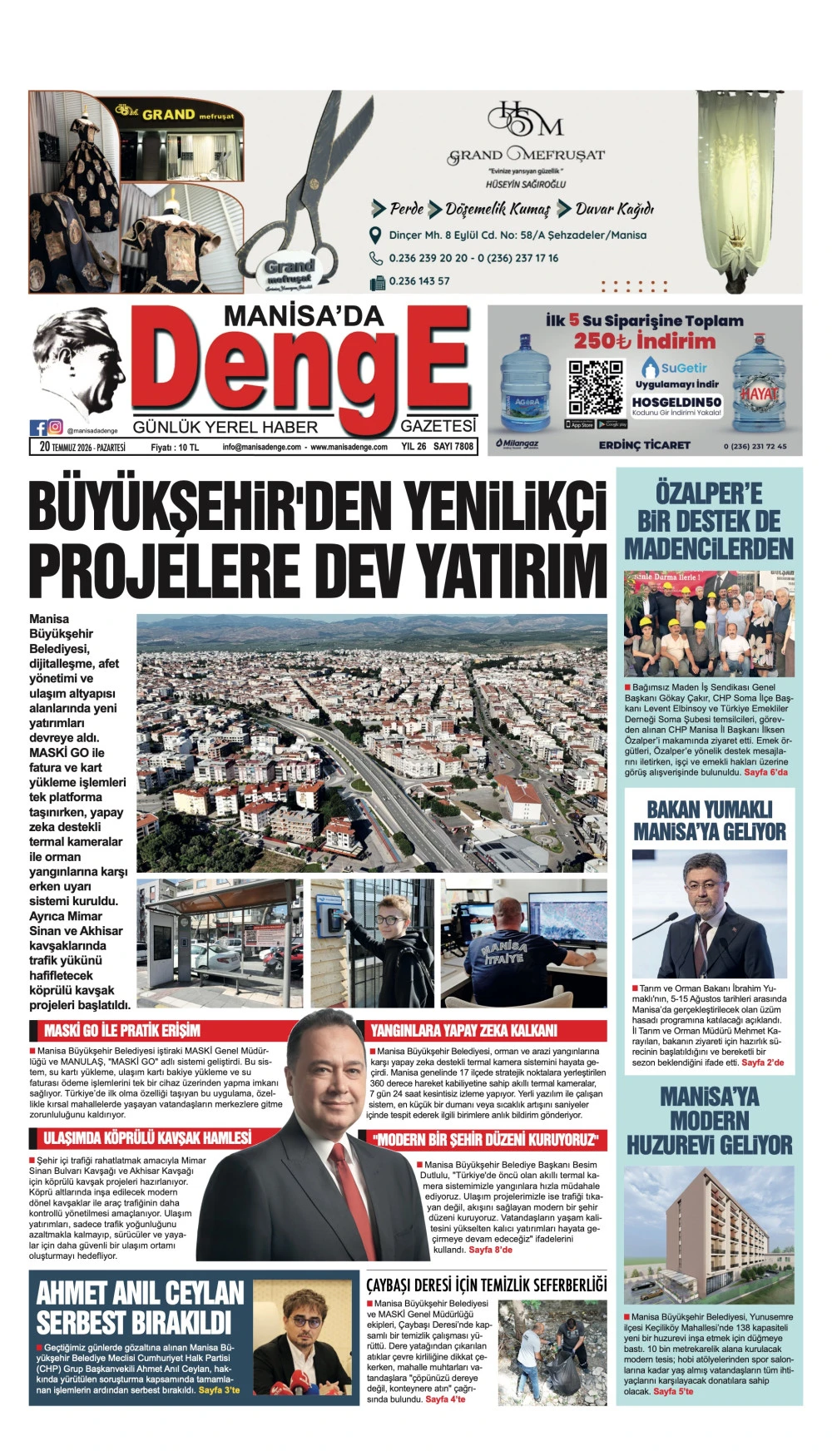 20 TEMMUZ 2026