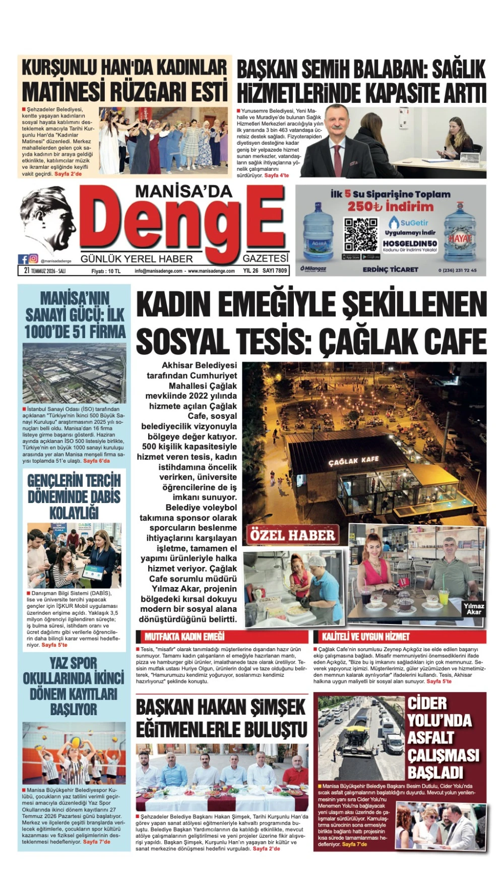 21 TEMMUZ 2026