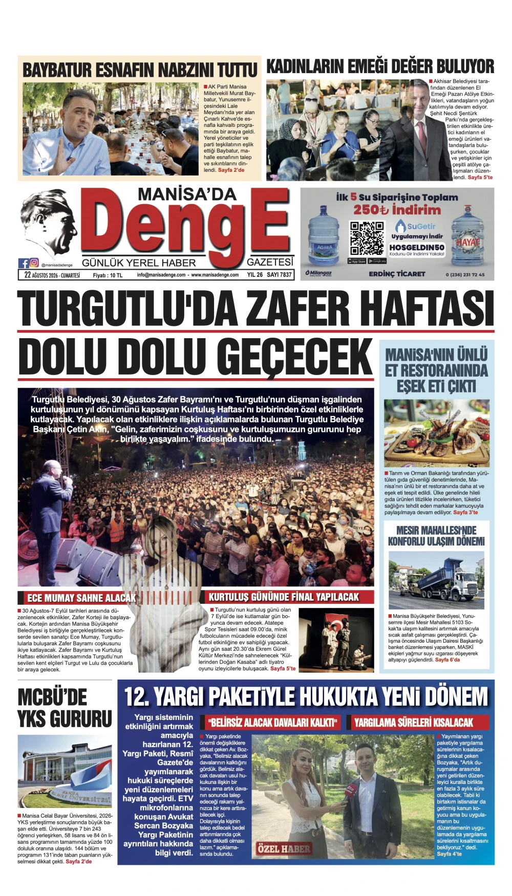 22 AĞUSTOS 2026