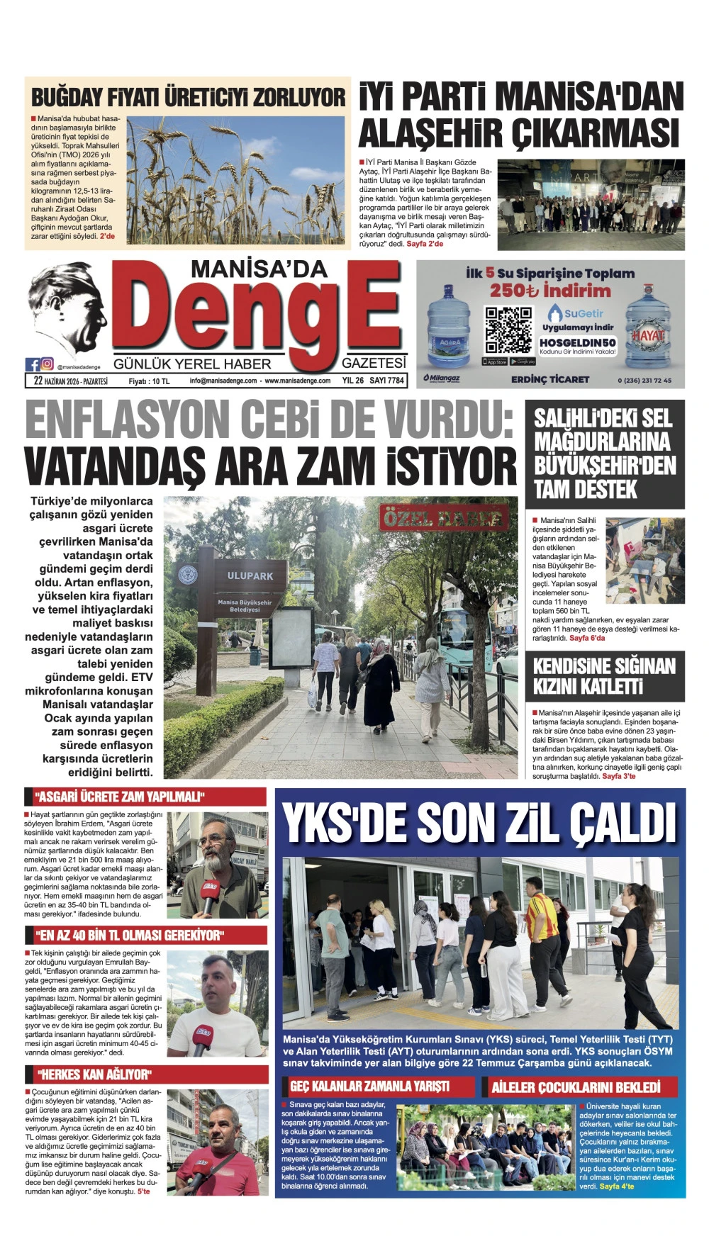 22 HAZİRAN 2026