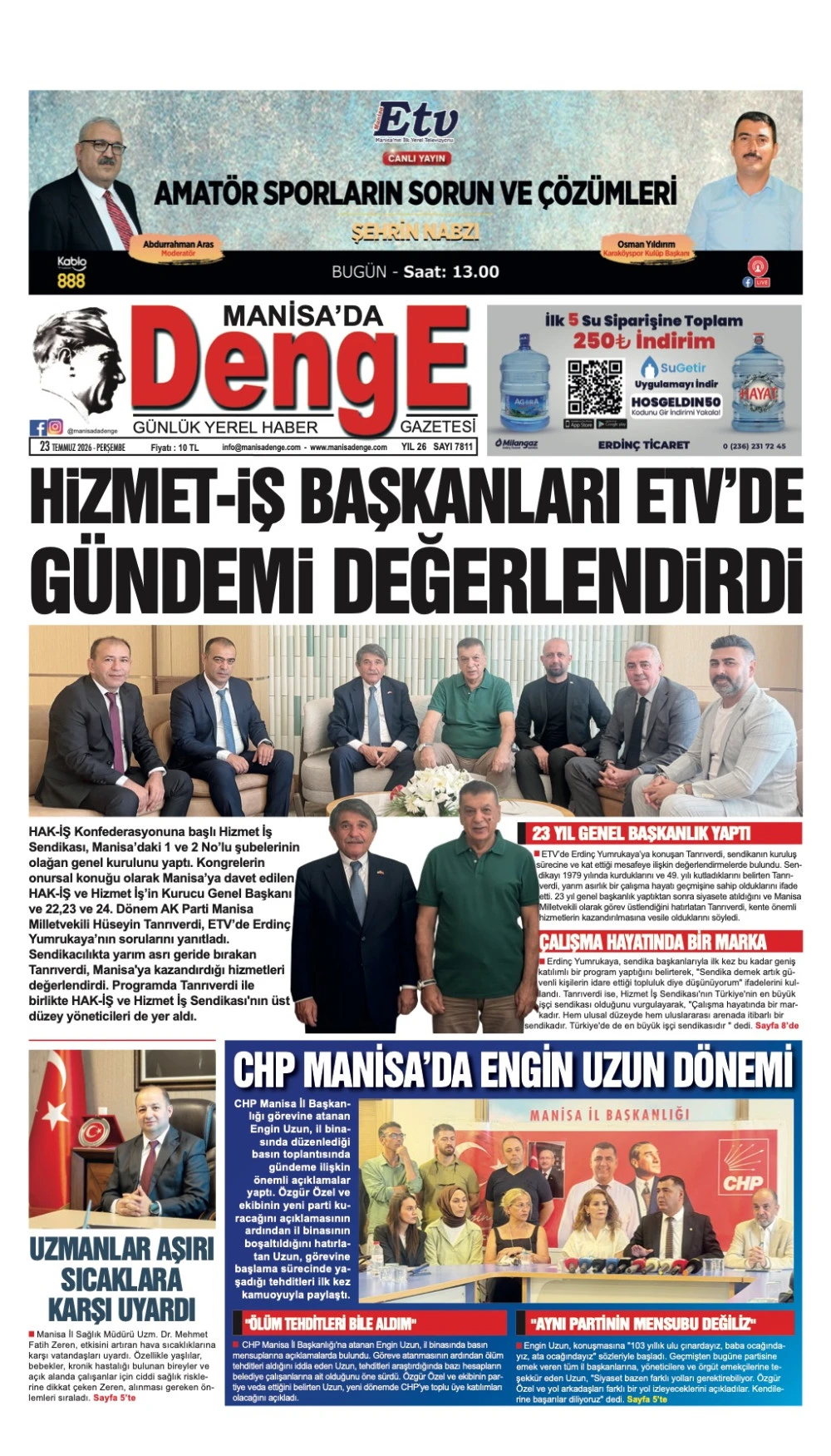 23 TEMMUZ 2026