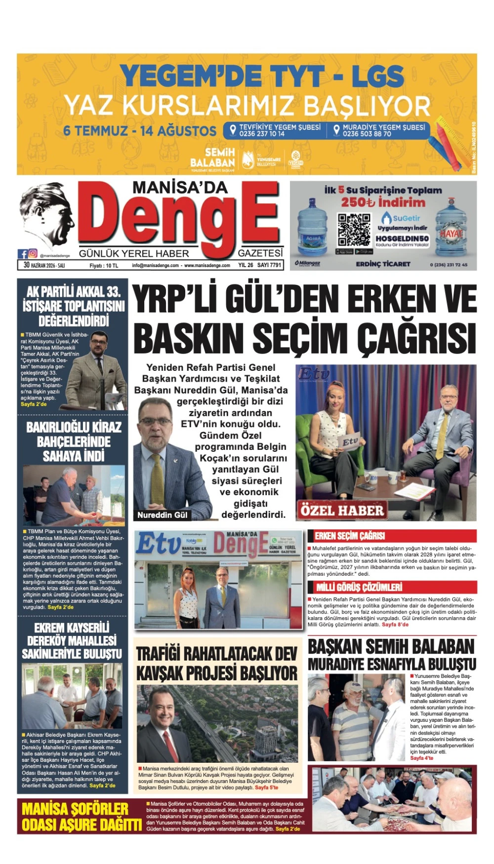 30 HAZİRAN 2026