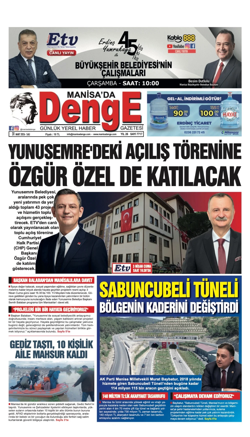 31 MART 2026