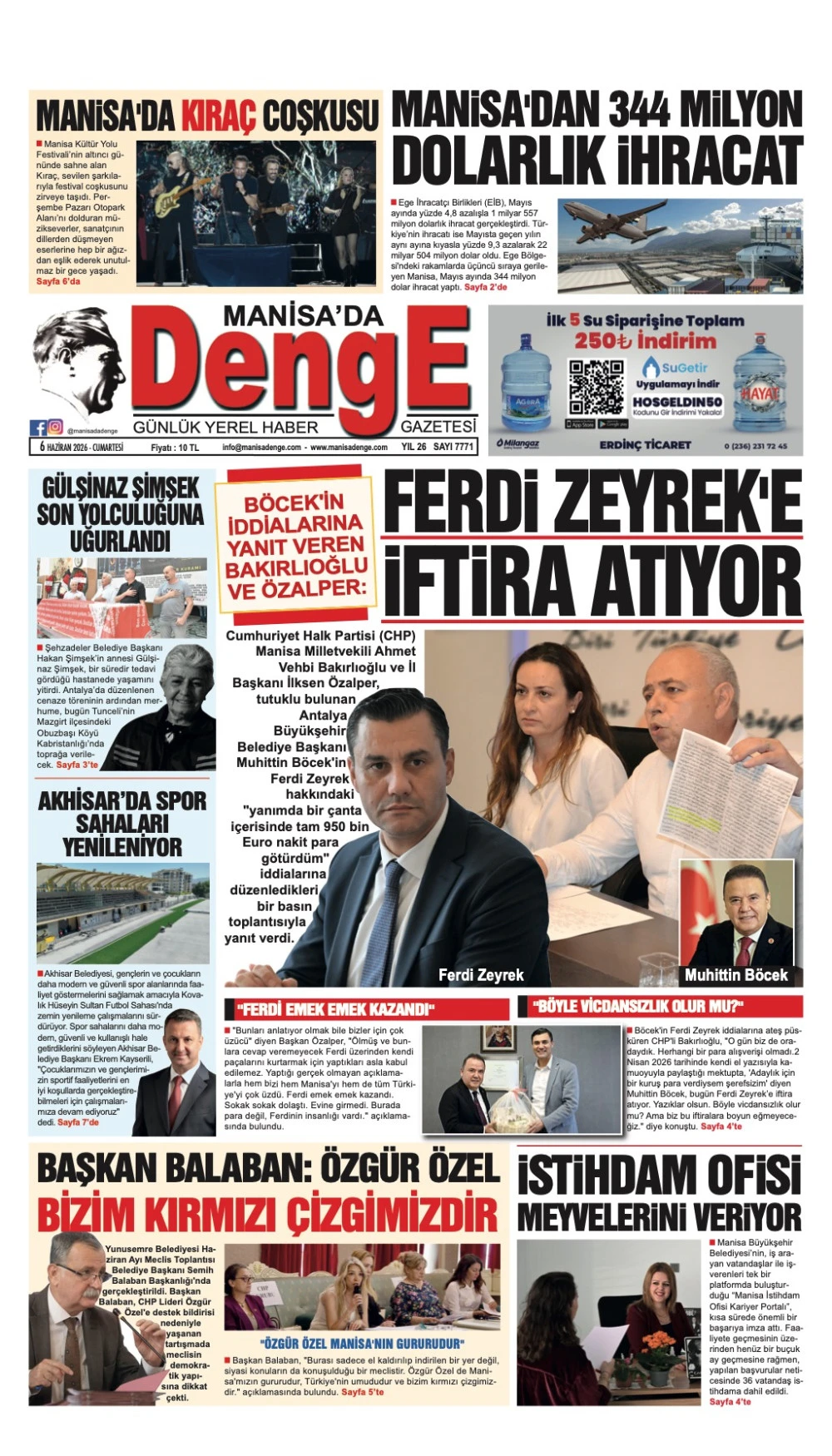 6 HAZİRAN 2026