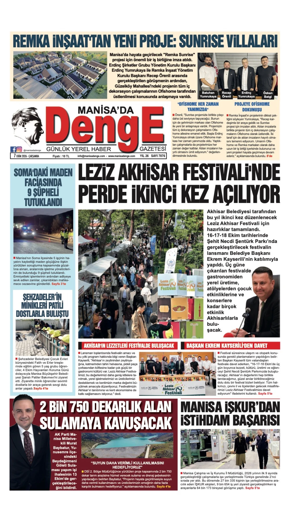 7 EKİM 2026