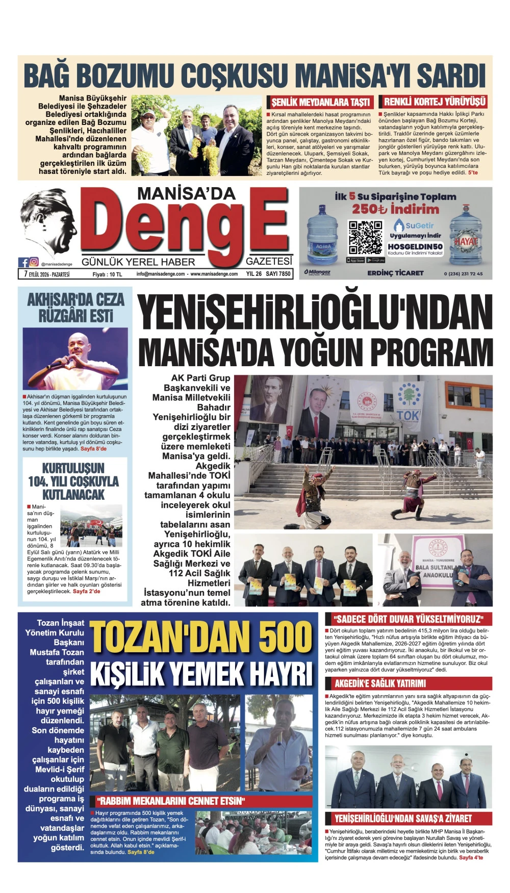 7 EYL&Uuml;L 2026