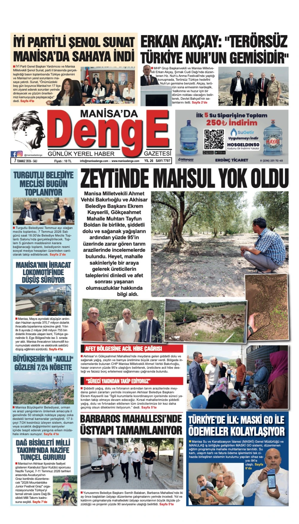 7 TEMMUZ 2026