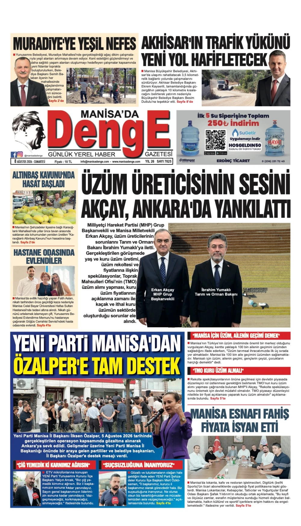 8 AğUSTOS 2026