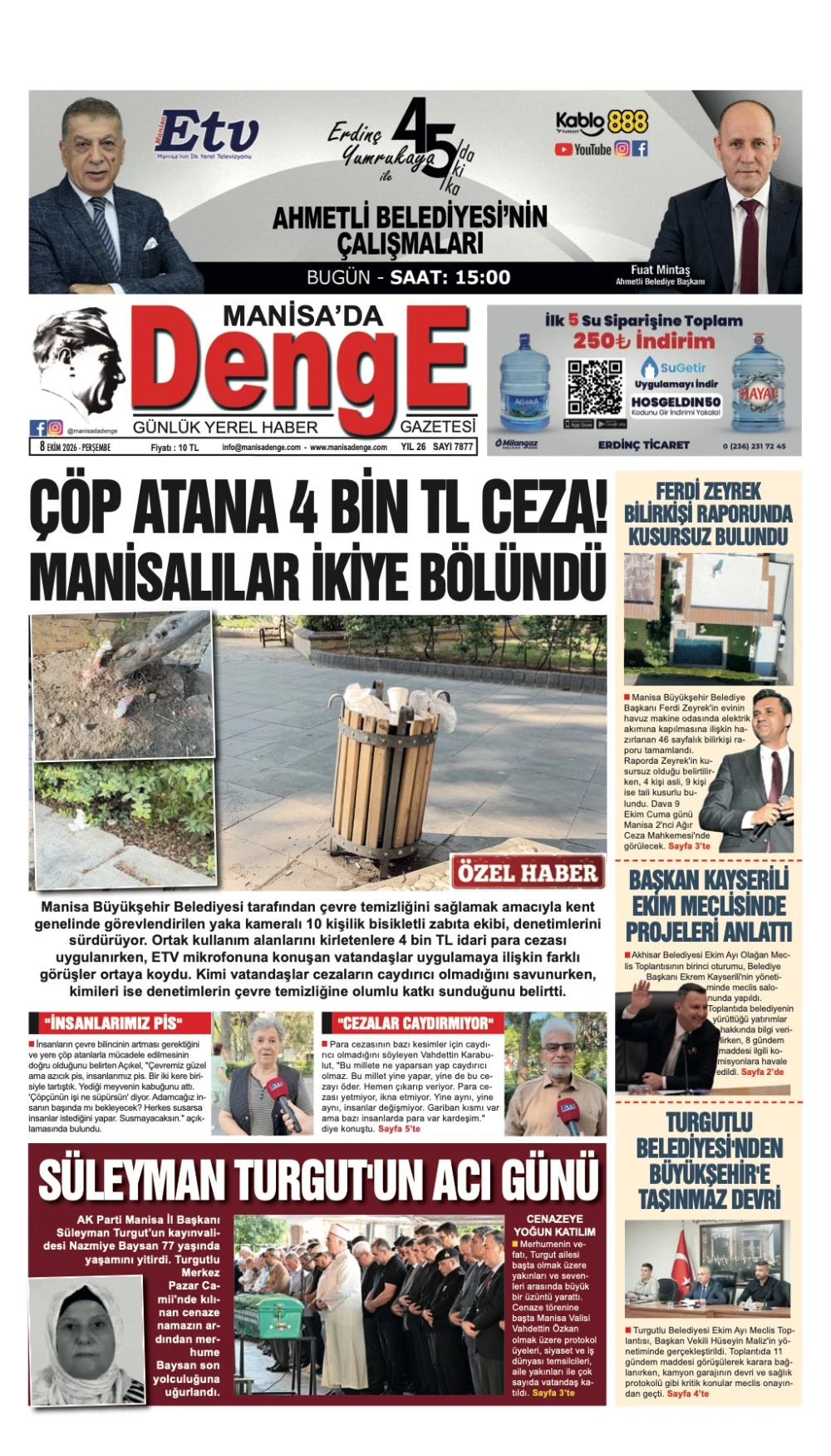 8 EKİM 2026