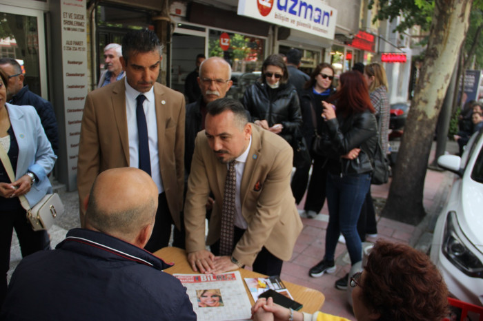 İYİ PARTİLİ ERYILMAZ ŞEHZADELER’E ÇIKARMA YAPTI