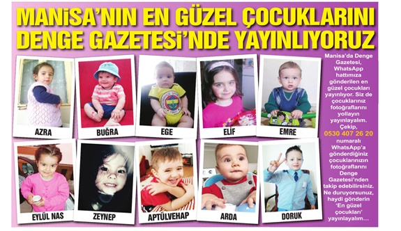 DENGE GAZETESİ ÇOCUK KÖŞESİ