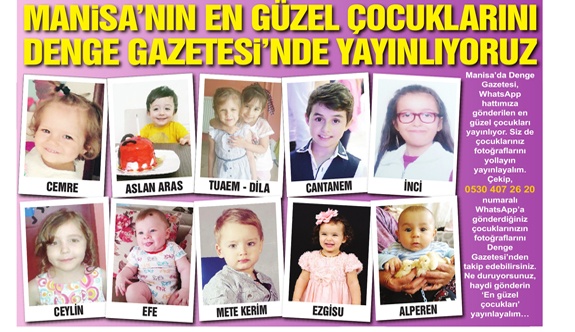 DENGE GAZETESİ ÇOCUK KÖŞESİ