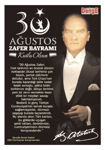 30 AĞUSTOS ZAFER BAYRAMI İÇİN ÖZEL ÇALIŞMA