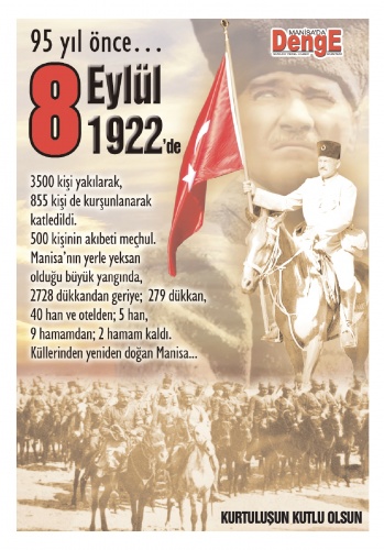 8 EYLÜL MANİSA'NIN KURTULUŞU ÖZEL EKİ