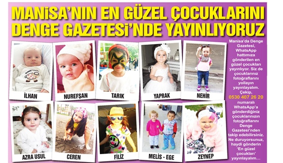DENGE GAZETESİ ÇOCUK KÖŞESİ