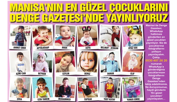 DENGE GAZETESİ ÇOCUK KÖŞESİ