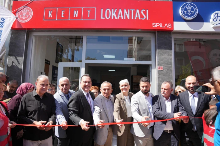 KENT LOKANTASI VE HALK MANDIRA  MANİSA'DA TÖRENLE AÇILDI