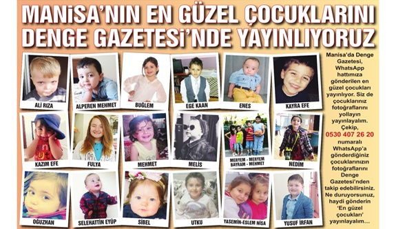 DENGE GAZETESİ ÇOCUK KÖŞESİ