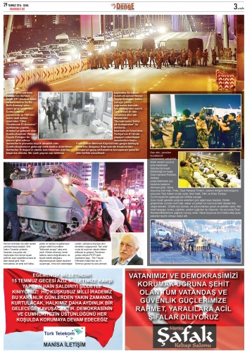 MANİSA DEMOKRASİ DESTANI EKİ