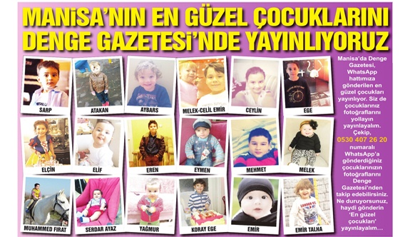 DENGE GAZETESİ ÇOCUK KÖŞESİ