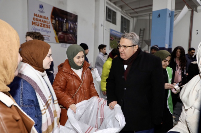 BAŞKAN ÇERÇİ, ETV’YE DEPREM BÖLGESİ İÇİN YAPILAN YARDIMLARI ANLATTI