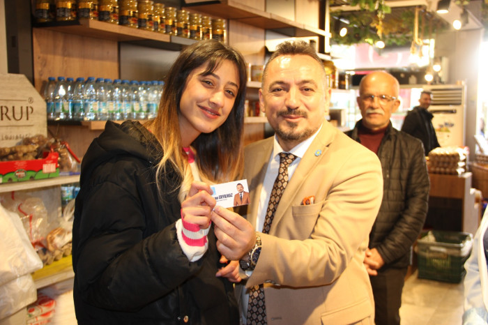 İYİ PARTİLİ ERYILMAZ ŞEHZADELER’E ÇIKARMA YAPTI