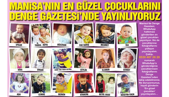 DENGE GAZETESİ ÇOCUK KÖŞESİ