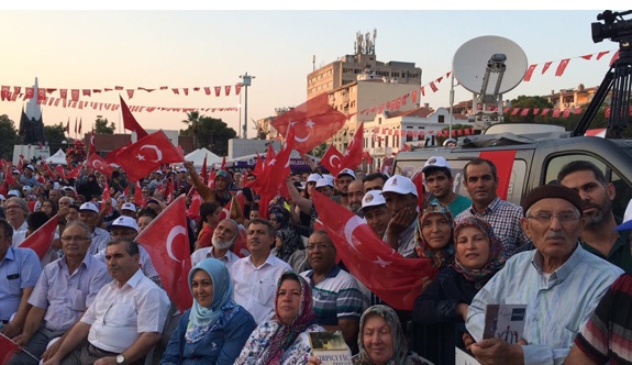 MANİSA DEMOKRASİ VE ŞEHİTLER MİTİNGİ