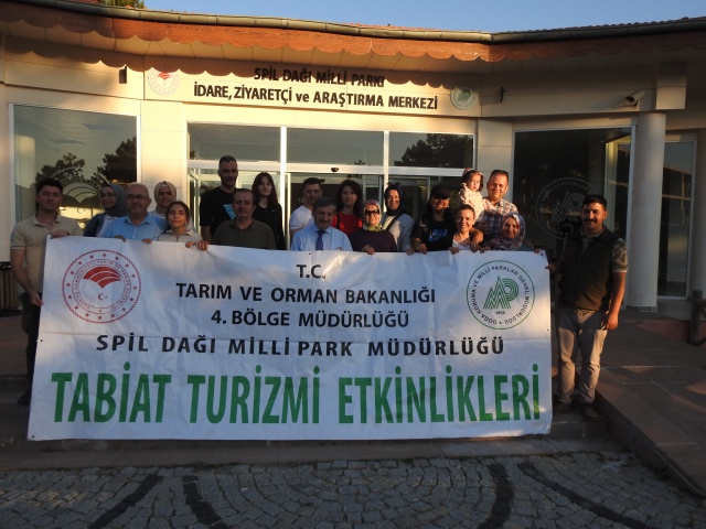 Spil Dağı Milli Parkını yakından tanıdılar
