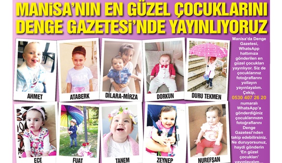 DENGE GAZETESİ ÇOCUK KÖŞESİ