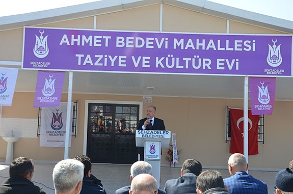 AHMET BEDEVİ TAZİYE EVİ AÇILDI