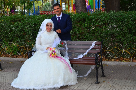 FATİH İLE LEYLA ÇİFTİ'NİN MUTLU GÜNÜ