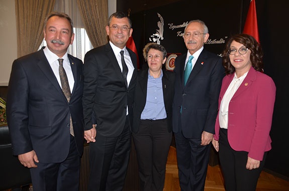 MANİSA CHP İL TEŞKİLATI KILIÇDAROĞLU ZİYARETİ