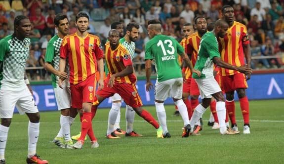 AKHİSAR BELEDİYESPOR-KAYSERİSPOR KARŞILAŞMASI