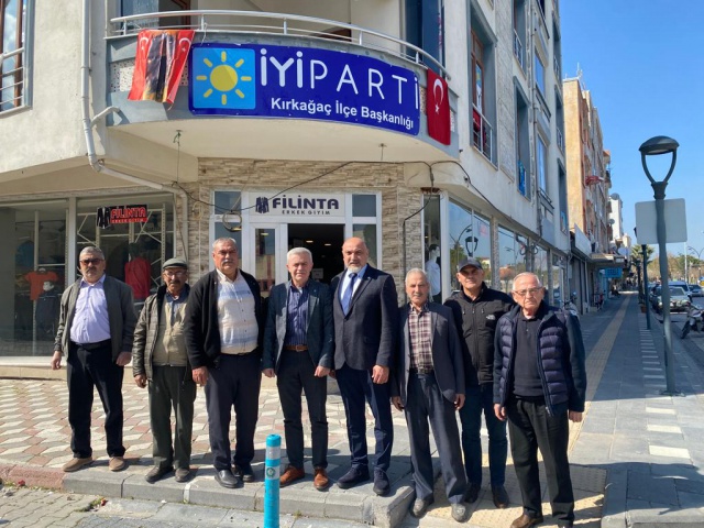 GÜRHAN ÖZCAN İLÇE ZİYARETLERİNİ SÜRDÜRÜYOR