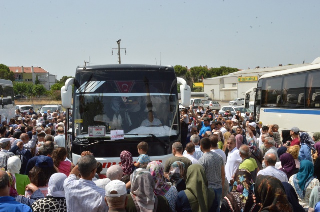 HAC KAFİLESİ 2 YIL ARADAN SONRA YOLA ÇIKTI