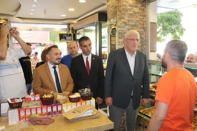 İYİ PARTİLİ DERVİŞOĞLU'NDA MANİSA ÇIKARMASI