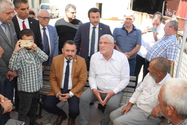 İYİ PARTİLİ DERVİŞOĞLU'NDA MANİSA ÇIKARMASI