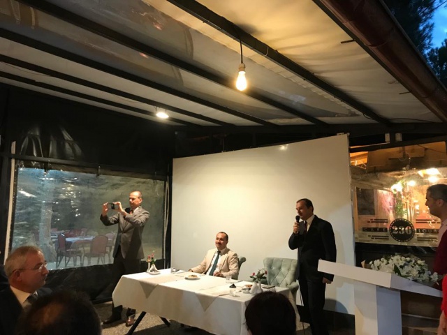 ERKUŞ'A CAFE 236'DA VEDA YEMEĞİ DÜZENLENDİ