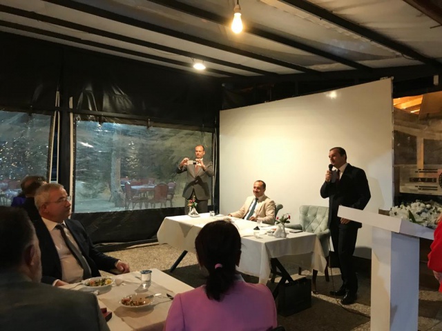 ERKUŞ'A CAFE 236'DA VEDA YEMEĞİ DÜZENLENDİ