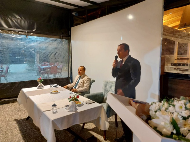 ERKUŞ'A CAFE 236'DA VEDA YEMEĞİ DÜZENLENDİ