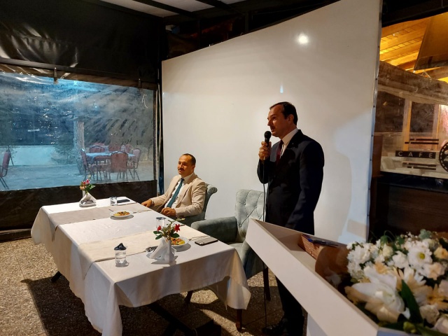 ERKUŞ'A CAFE 236'DA VEDA YEMEĞİ DÜZENLENDİ