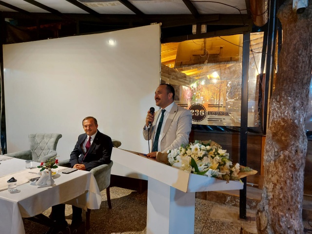 ERKUŞ'A CAFE 236'DA VEDA YEMEĞİ DÜZENLENDİ