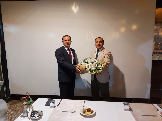 ERKUŞ'A CAFE 236'DA VEDA YEMEĞİ DÜZENLENDİ